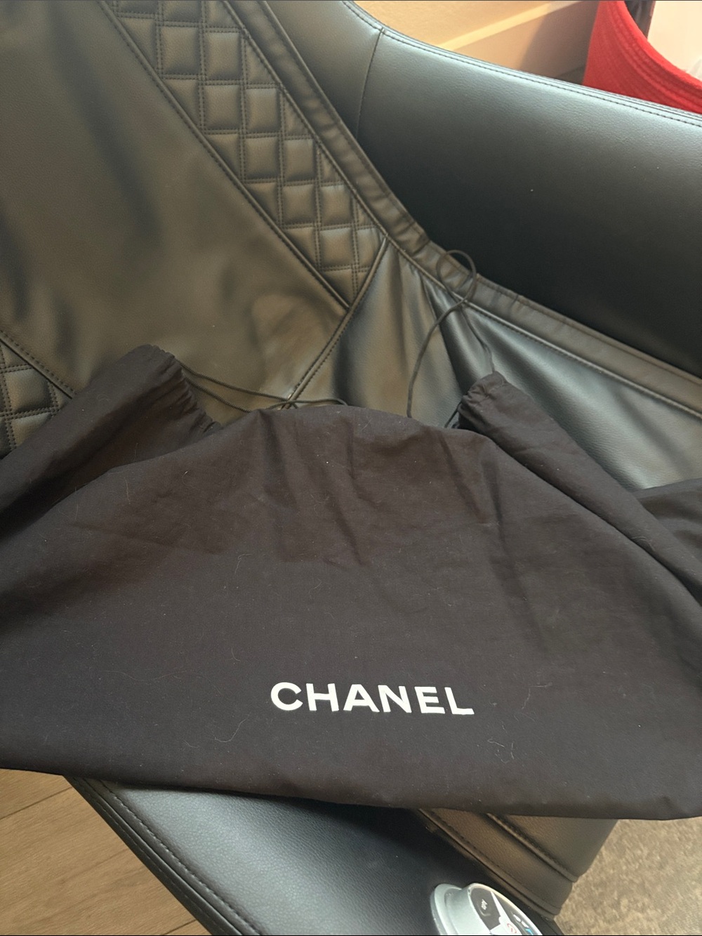 CHANEL Vintage Quilted Black Backpack with Gold Accents 24K Gold Plated Hardware - Picture 6 of 6